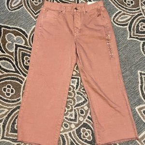 American Eagle outfitters Wide Leg Cropped Jeans